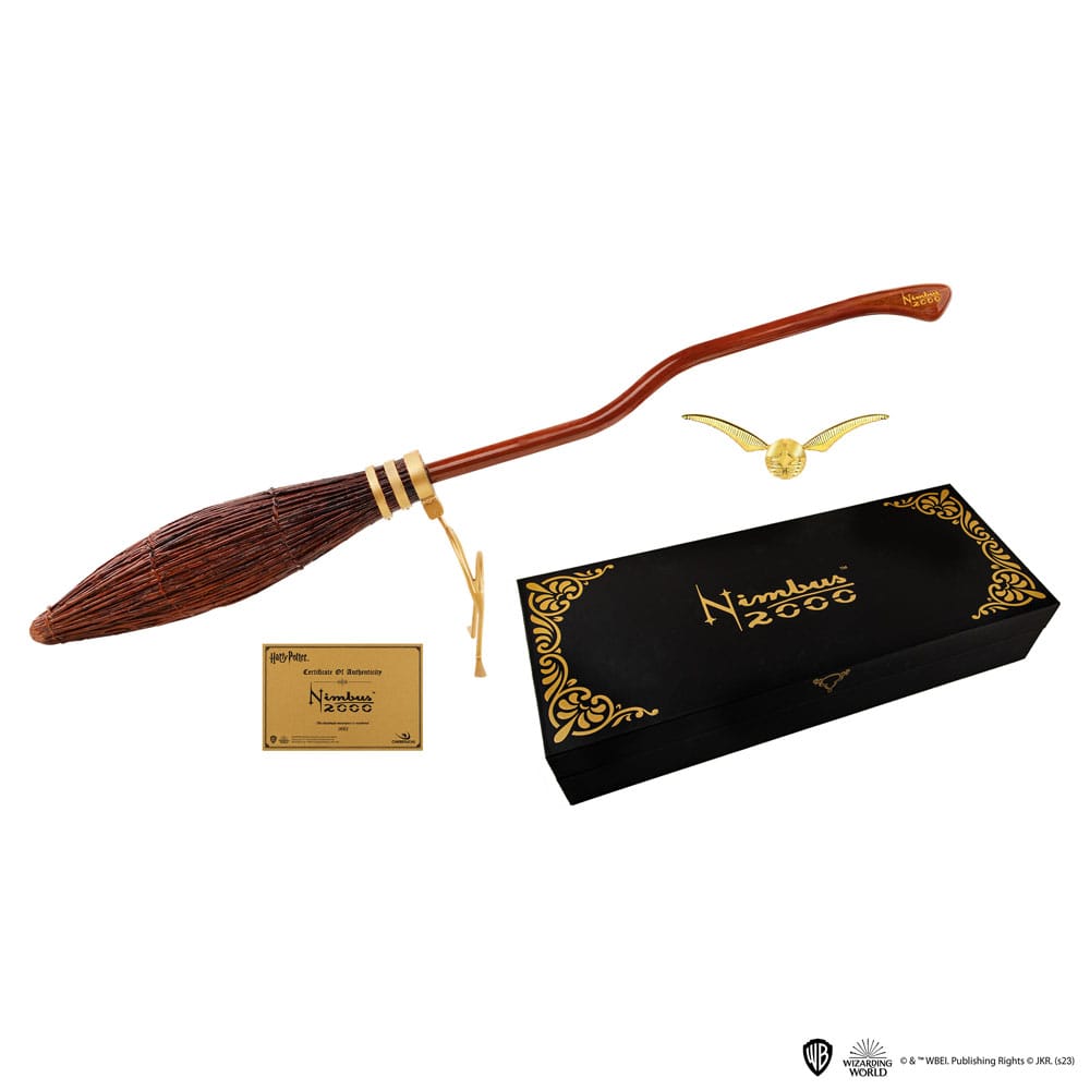 Harry Potter Replica Nimbus 2000 Junior Magic Broom Cinereplicas