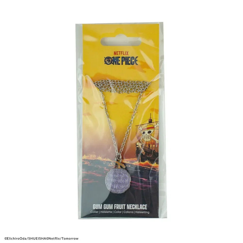 One Piece Halsband med Hänge Gum-Gum Frukt Cinereplicas