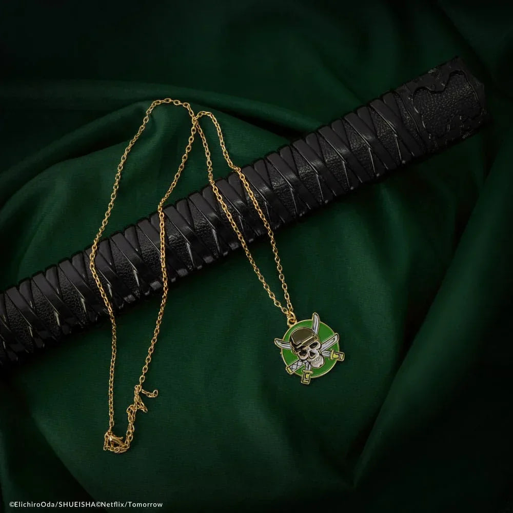 One Piece Necklace with Zoro Pendant Cinereplicas