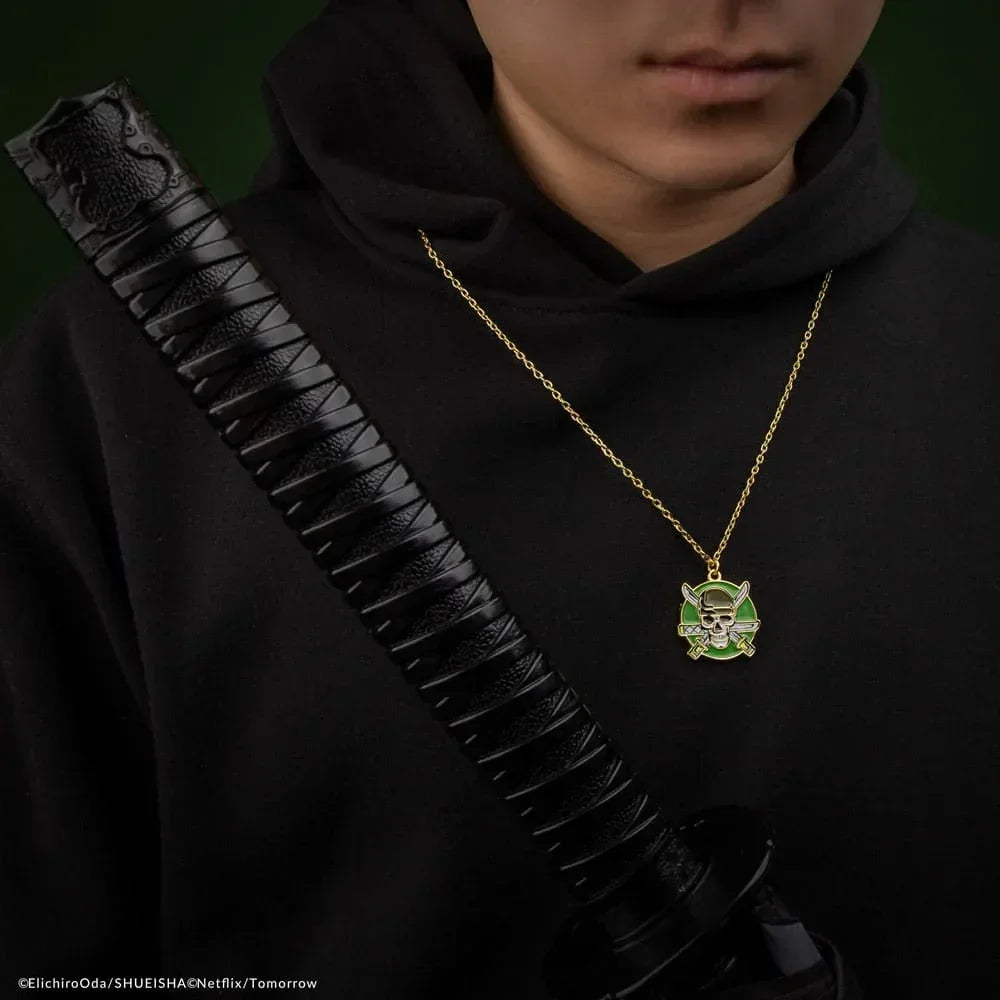 One Piece Necklace with Zoro Pendant Cinereplicas