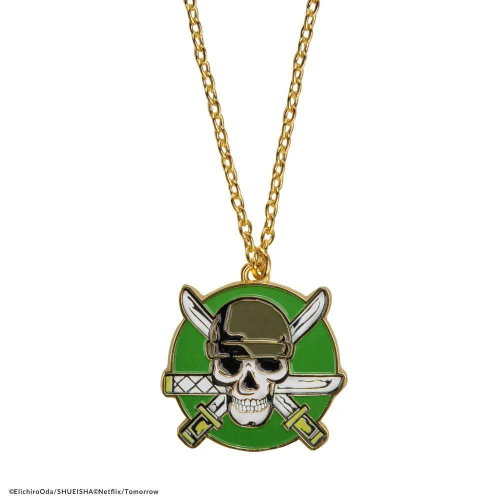 One Piece Necklace with Zoro Pendant Cinereplicas