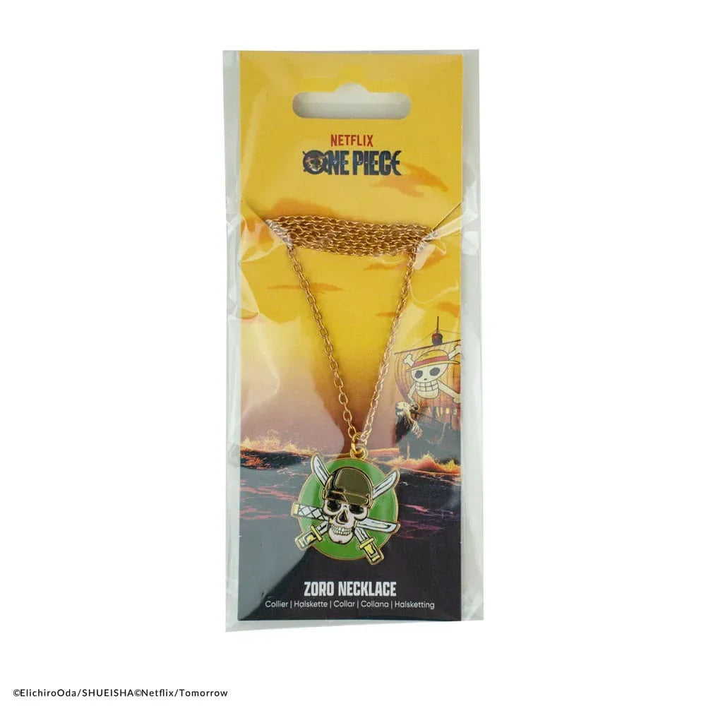 One Piece Necklace with Zoro Pendant Cinereplicas