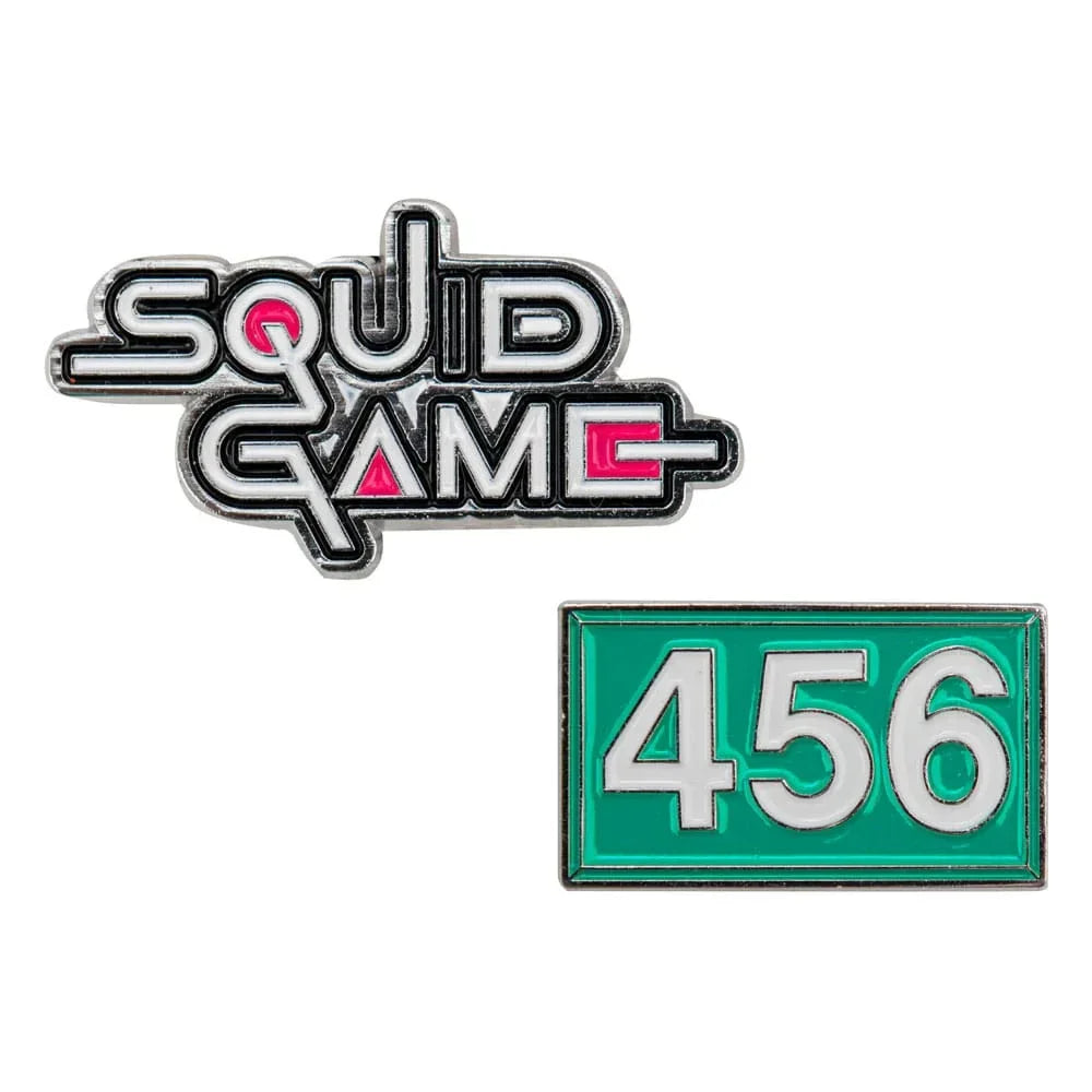 Squid Game Pins 2-Pack – Squid Game & Player 456 Cinereplicas