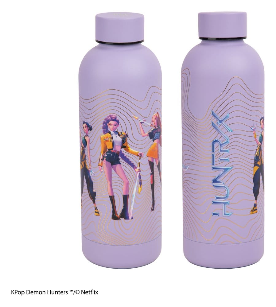 KPop Demon Hunters Vattenflaska Honmoon 500 ml i 100% rostfritt stål