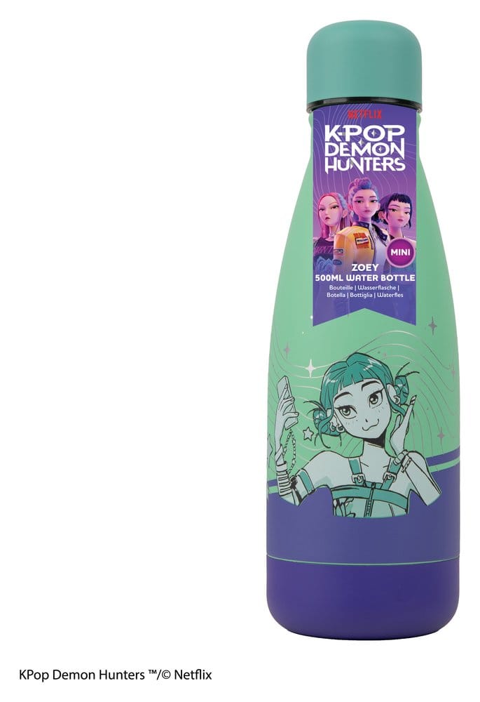 KPop Demon Hunters Mini Vattenflaska Zoey 500 ml Rostfritt Stål