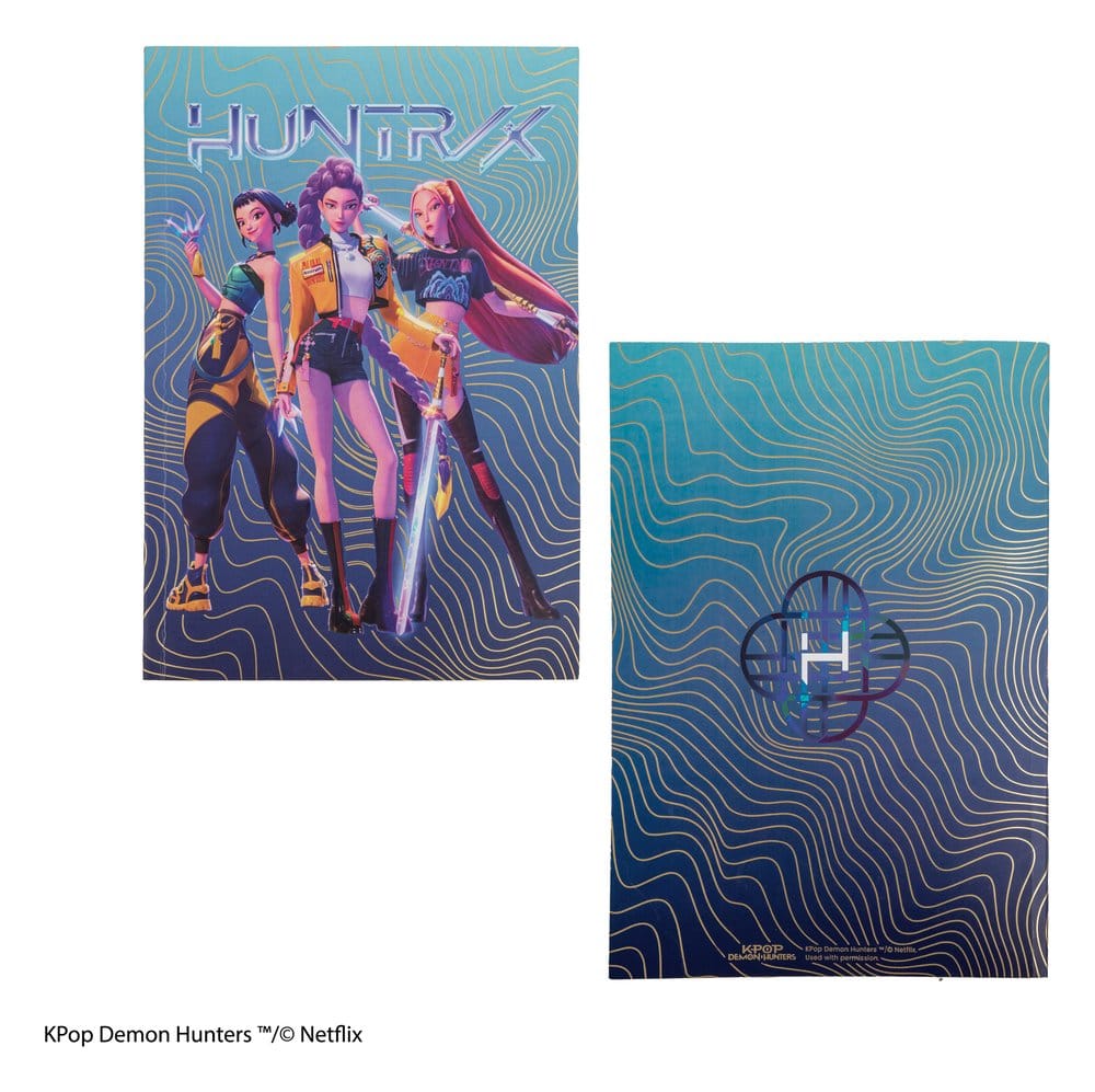 KPop Demon Hunters Anteckningsblock HUNTR/X – Mjuk pärm med exklusiv design
