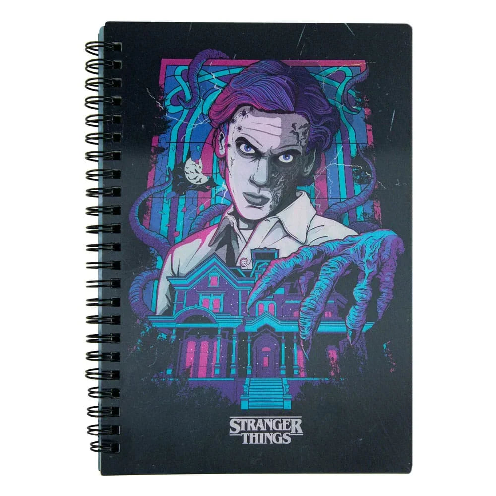 Stranger Things Notebook Lenticular Vecna Cinereplicas