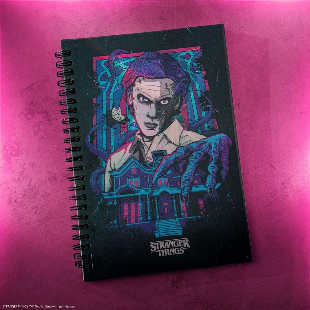 Stranger Things Notebook Lenticular Vecna Cinereplicas