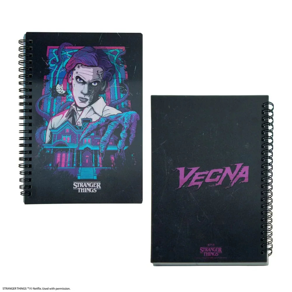 Stranger Things Notebook Lenticular Vecna Cinereplicas