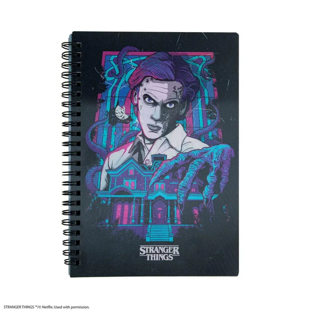 Stranger Things Notebook Lenticular Vecna Cinereplicas