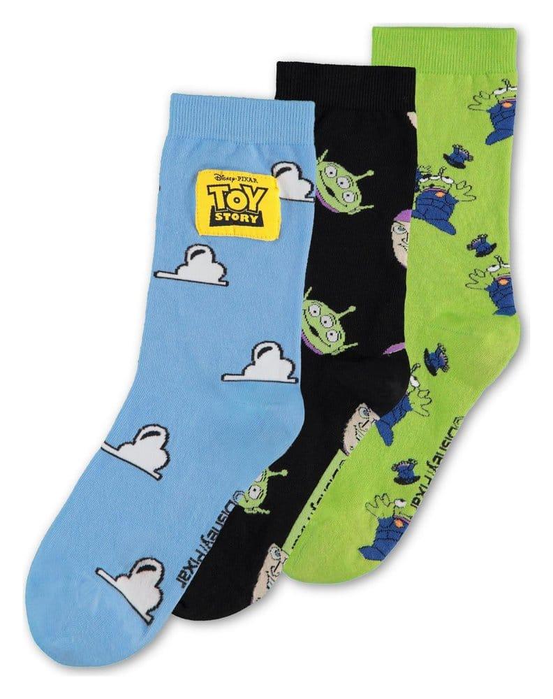 Toy Story 5 Strumpor 3-Pack Crew 39-42 – Nerdbutiken