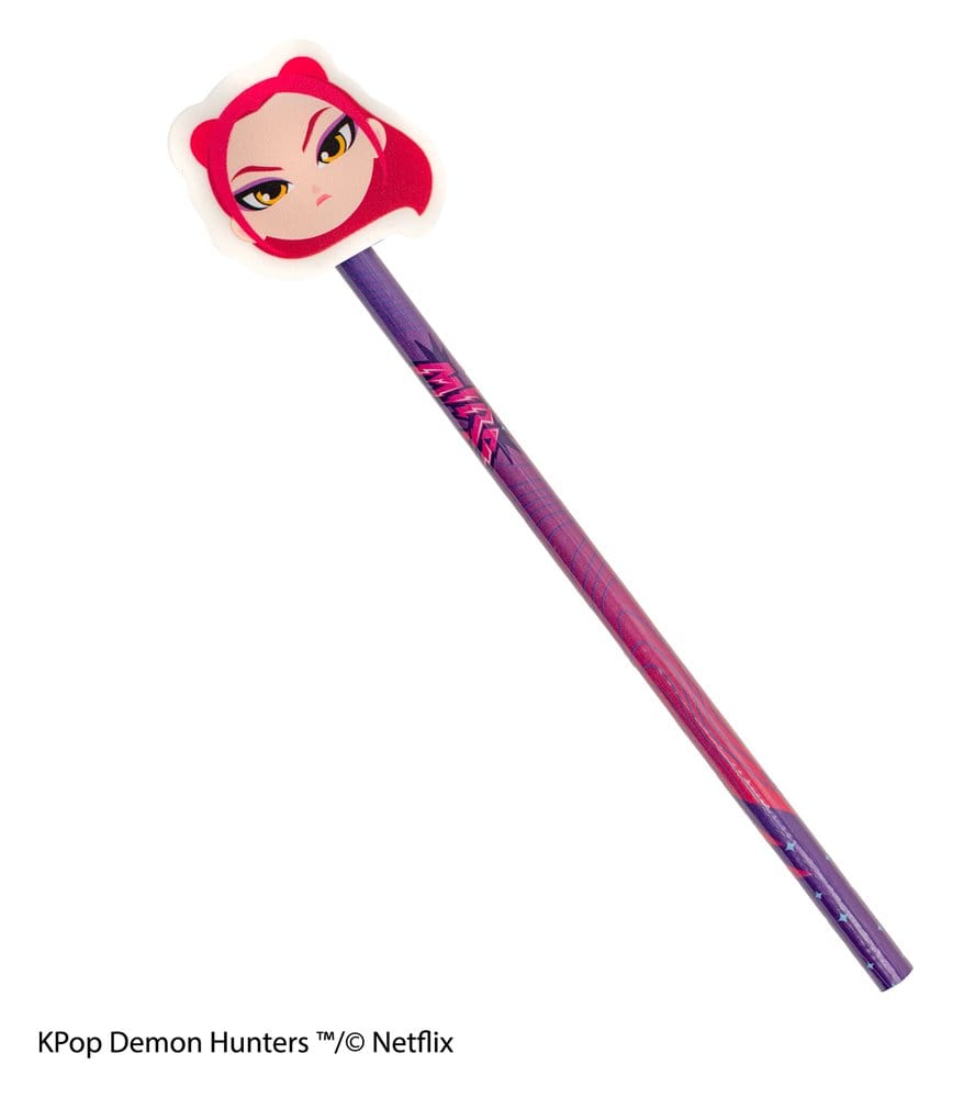 KPop Demon Hunters Pencil and Eraser Series 1 Display (30)
