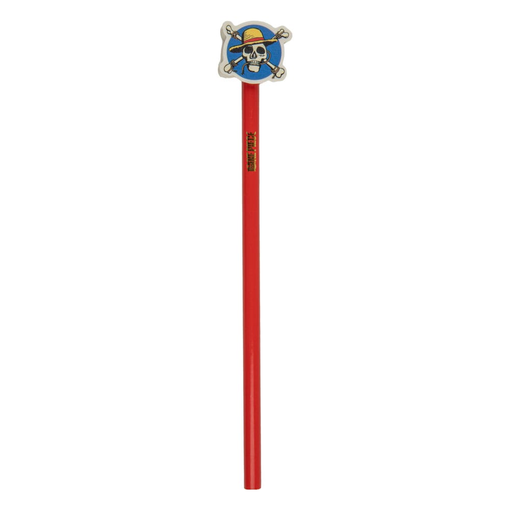 One Piece Luffy Bleistift med Suddgummitopp Cinereplicas