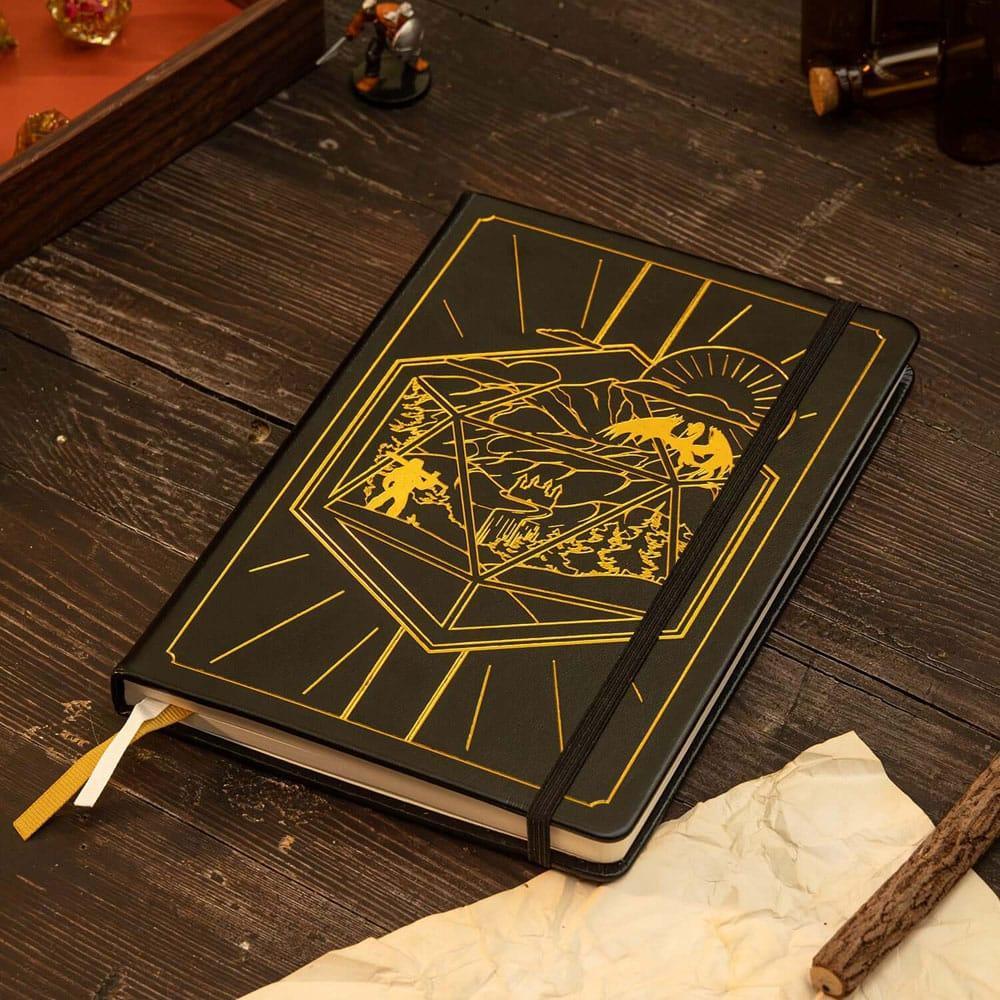 Dungeons & Dragons RPG Journal 5e Svart Glassstaff