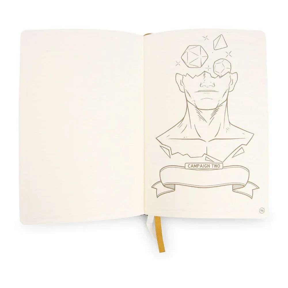 Dungeons & Dragons RPG Journal 5e Svart Glassstaff