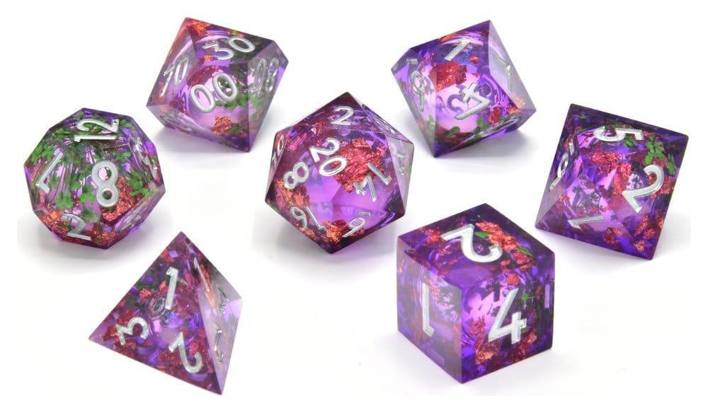 CritStones Liquid Core Dice Set Herbalist's Dream (7) Glassstaff