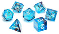 CritStones Liquid Core Dice Set Mermaids Kaos (7) Glassstaff