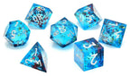 CritStones Liquid Core Dice Set Mermaids Kaos (7) Glassstaff