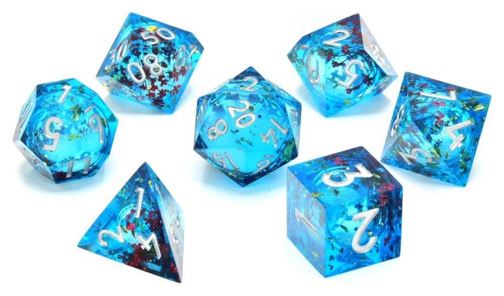 CritStones Liquid Core Dice Set Mermaids Kaos (7) Glassstaff