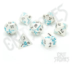 CritStones Metal Dice Set Iris Blossom (7) Glassstaff