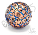CritStones Metal Dice D100 Hextech Orb Glassstaff