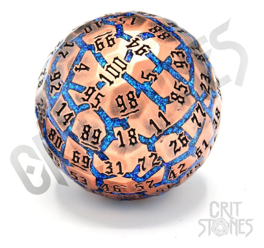 CritStones Metal Dice D100 Hextech Orb Glassstaff