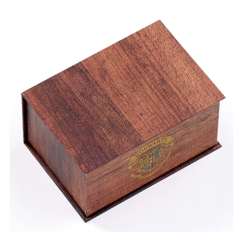 Harry Potter: Hermoine Potions Time Turner Halsband och Örhänge Set (Guldton) The Carat Shop