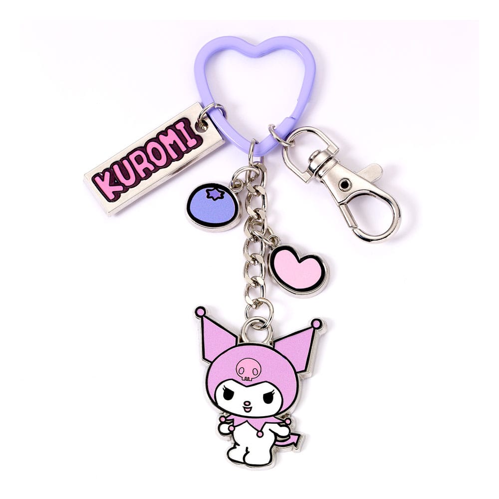 Hello Kitty Nyckelring med Kuromi Charmar 15 cm The Carat Shop