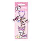 Hello Kitty Nyckelring med Kuromi Charmar 15 cm The Carat Shop