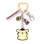 Hello Kitty Nyckelring med Pompompurin Charmar 15 cm The Carat Shop
