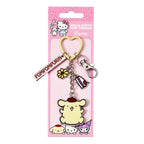 Hello Kitty Nyckelring med Pompompurin Charmar 15 cm The Carat Shop