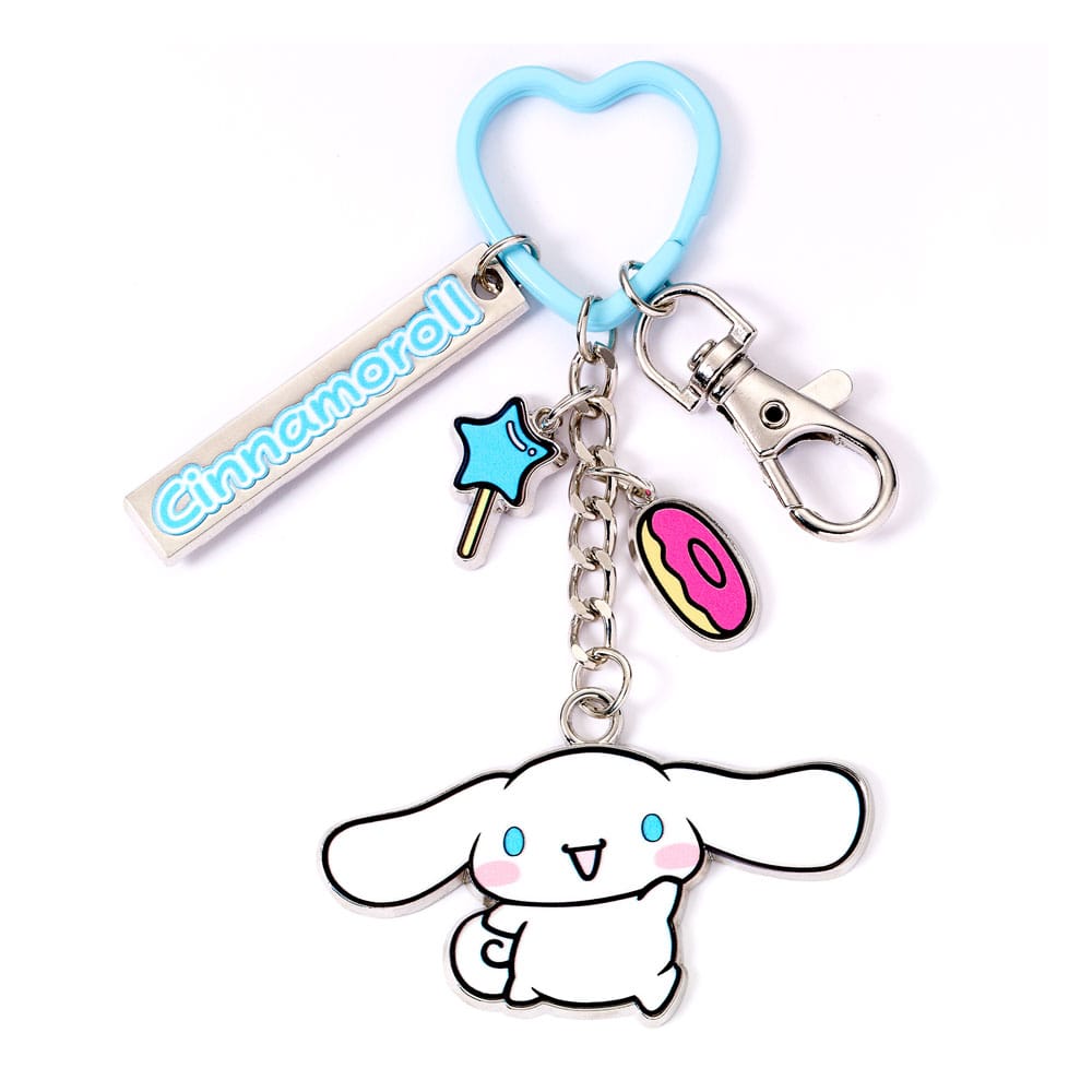 Hello Kitty Nyckelring med Cinnamoroll Charmar 15 cm The Carat Shop