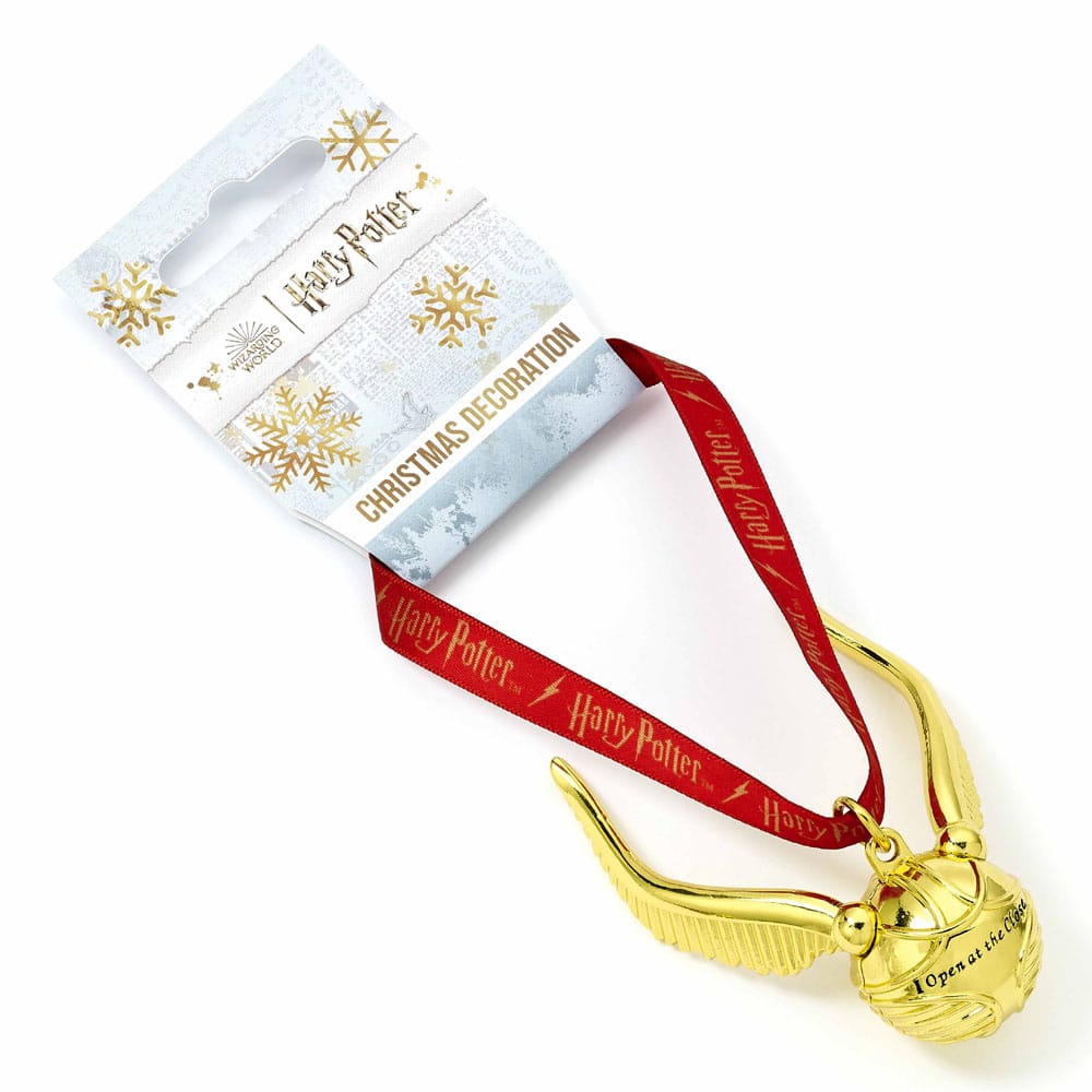 Harry Potter 3D Golden Snitch Julprydnad The Carat Shop
