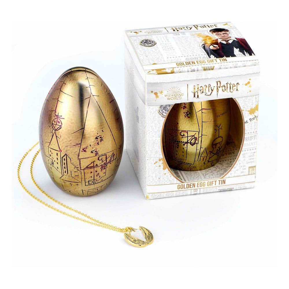 Harry Potter Necklace with Golden Egg Pendant and Gift Box