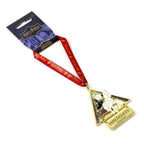 Harry Potter Hängande Julprydnad Hogwarts i Snön (Guldton) The Carat Shop