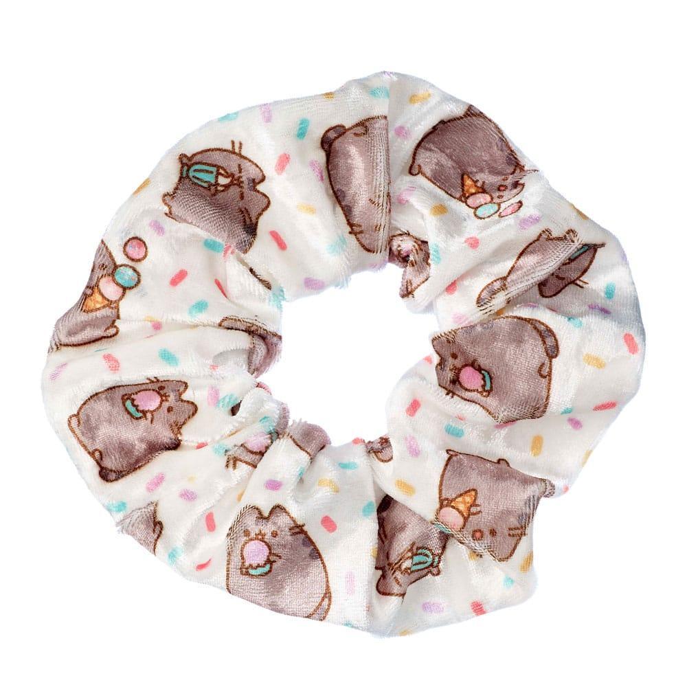 Pusheen Hårscrunchie Vit Glass The Carat Shop