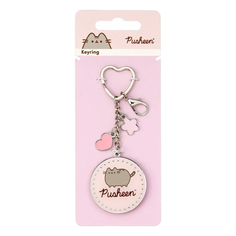 Pusheen Nyckelring Pink Name The Carat Shop