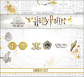 Harry Potter Örhängen 3-Pack: Time Turner, Chocolate Frog, Glasögon & Blixtrande Bolt (Silverpläterade) The Carat Shop