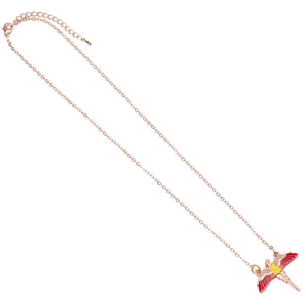 Harry Potter Halsband Fawkes (Guldpläterad) The Carat Shop