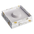 Harry Potter Armband Charm Set - Dödsrelikerna/Snitch/3 Trollformelpärlor (silverpläterad) The Carat Shop