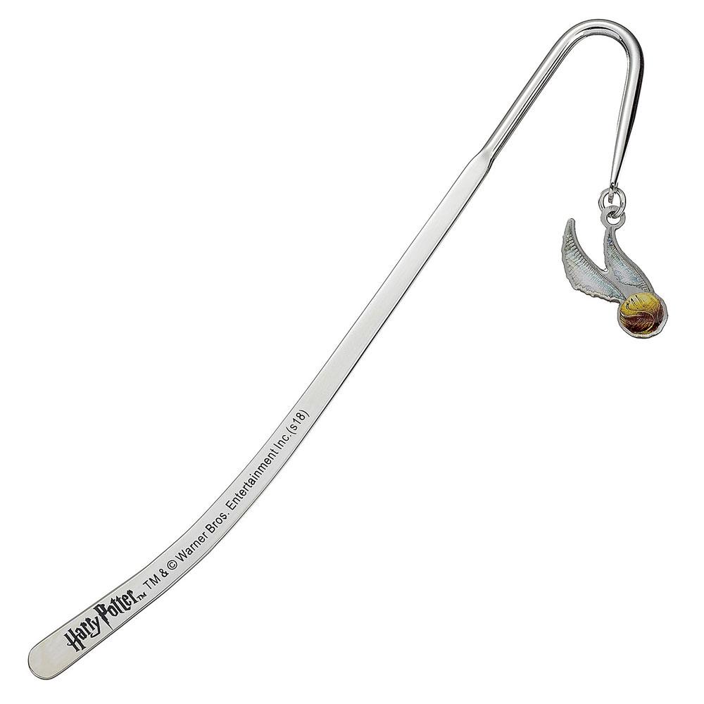 Harry Potter Bokmärke Golden Snitch (silverpläterad) The Carat Shop