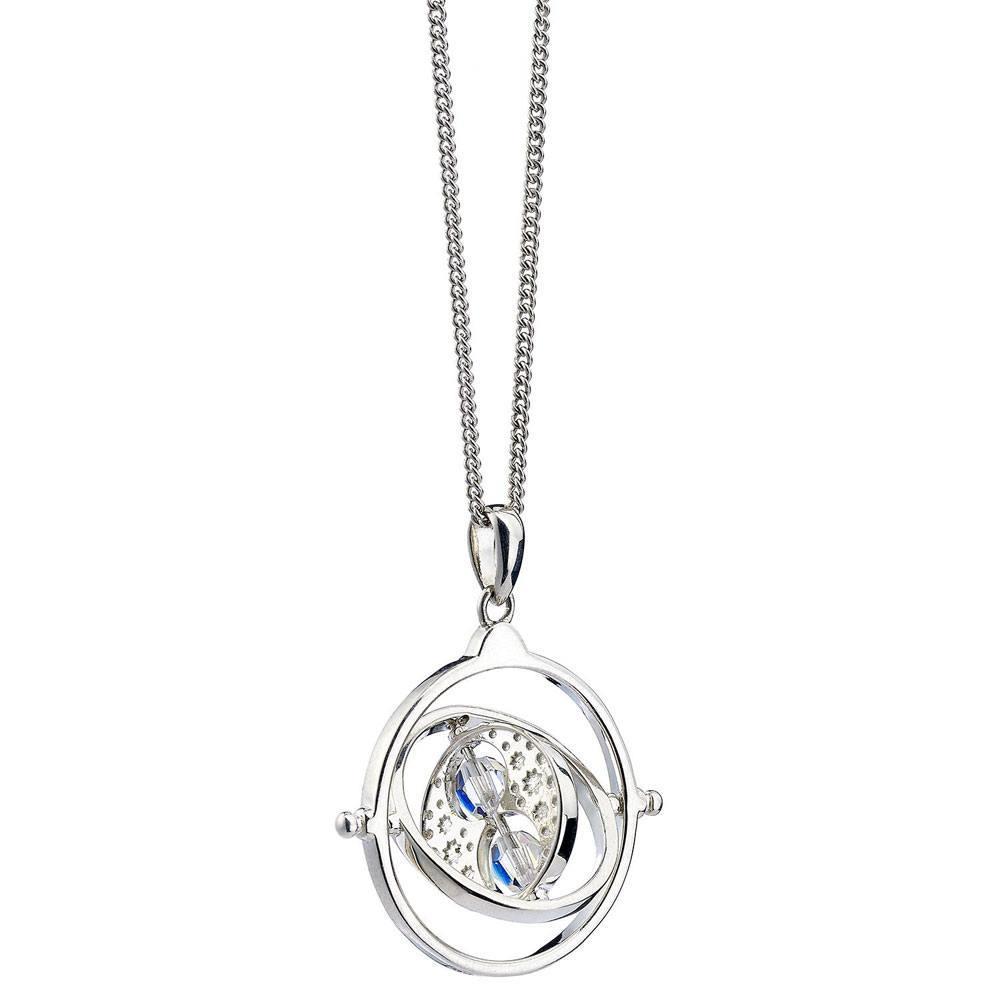 Harry Potter Halsband & Charm Time Turner (Sterling Silver) The Carat Shop