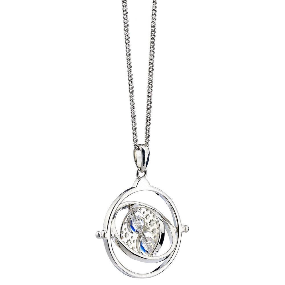 Harry Potter Halsband & Charm Time Turner (Sterling Silver) The Carat Shop
