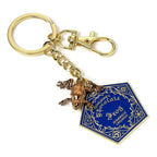 Harry Potter Nyckelring Chocolate Frog - Guldfälld The Carat Shop