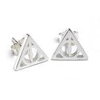 Harry Potter Deathly Hallow Stud Earrings i Sterlingsilver The Carat Shop