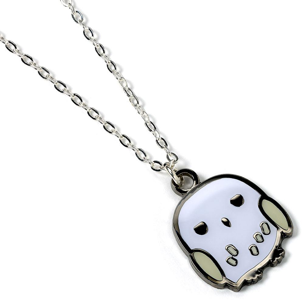 Harry Potter Cutie Collection Necklace & Charm Hedwig (silver plated) The Carat Shop