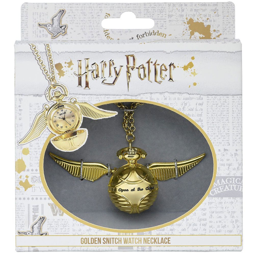 Harry Potter Klockhalsband Golden Snitch (Guldpläterad) The Carat Shop
