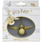 Harry Potter Klockhalsband Golden Snitch (Guldpläterad) The Carat Shop
