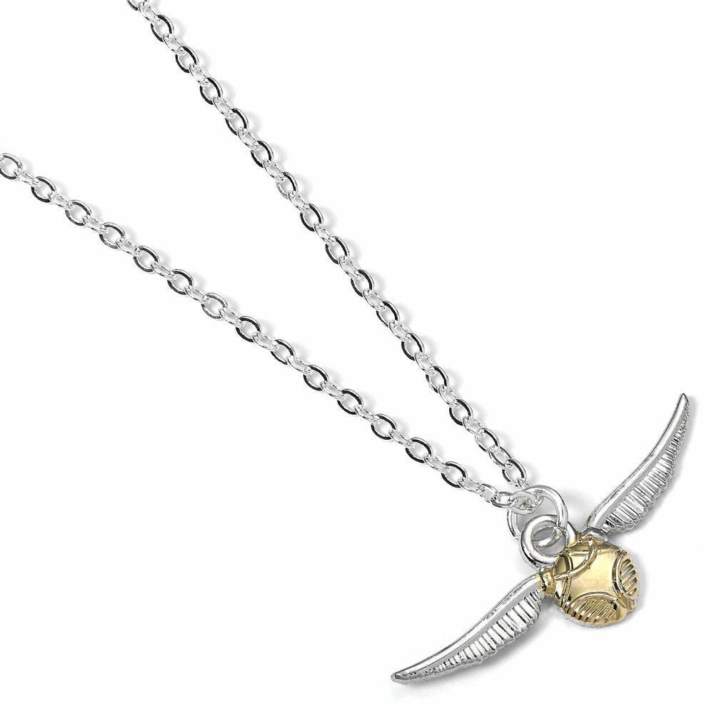 Harry Potter Pendant & Necklace - The Golden Snitch (silver plated)