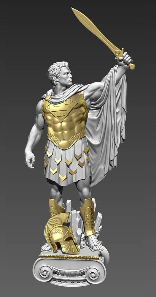 DC Comics Statue Superman: Prince of Krypton 38 cm Cryptozoic Entertainment